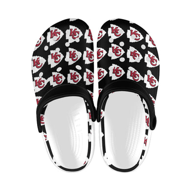 #Rossolini1# Team Black Custom Print Foam Crocs for Adults