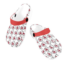 #Rossolini1# Team White Custom Print Foam Crocs for Kids