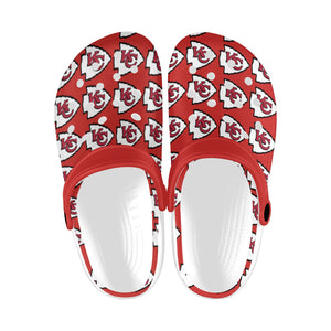 #Rossolini1# Team Red Custom Print Foam Crocs for Adults