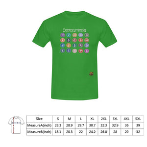 #Rossolini1# Cryptocurrencies Green T-Shirt