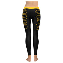 #Rossolini1# TheName Gold Trim Low Rise Leggings (Invisible Stitch) (Model L05)