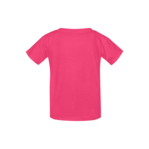 #Rossolini1# Logo Pink Kid's  Classic T-shirt (Model T22)