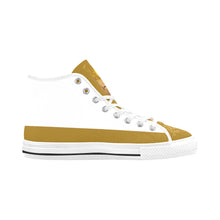 #Rossolini1# Flavor White/Gold Vancouver H Men's Canvas Shoes (1013-1)