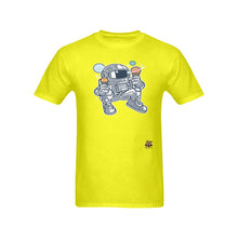 #Rossolini1# Astronaut Ice Cream Yellow T-Shirt