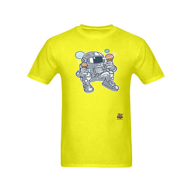 #Rossolini1# Astronaut Ice Cream Yellow T-Shirt