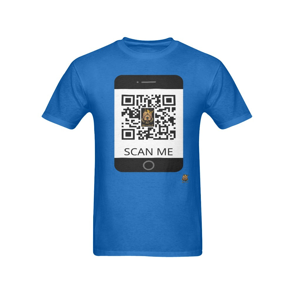 #Rossolini1# Scan Me Blue T-Shirt