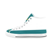 #Rossolini1# Flavor White/Kelly Green Vancouver H Women's Canvas Shoes (1013-1)