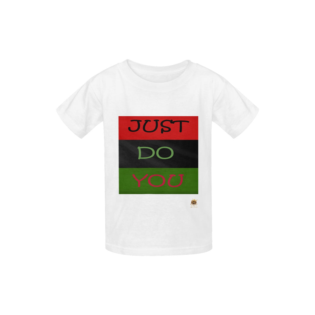 #Rossolini1# JUST DO YOU White Kid's  Classic T-shirt (Model T22)