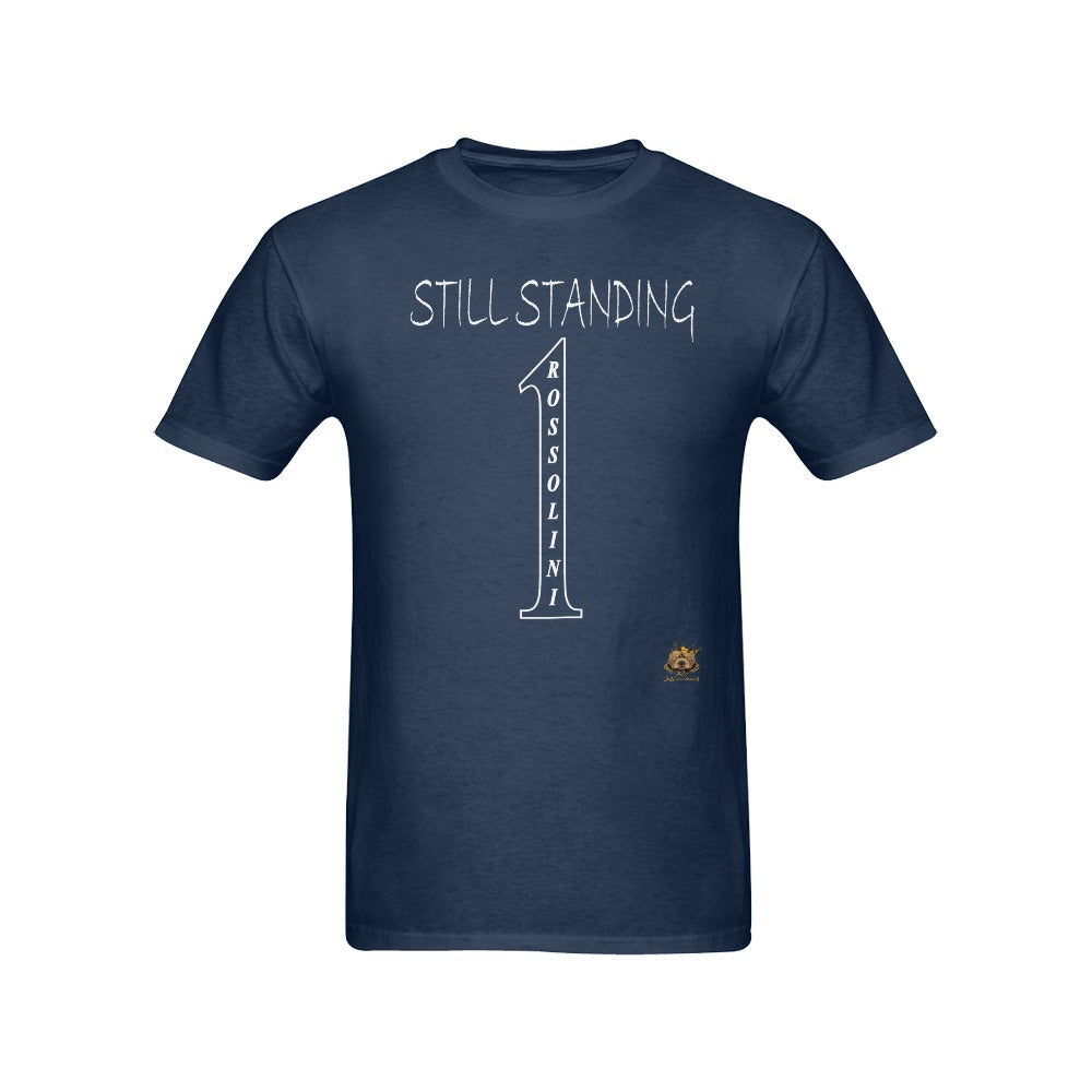 #Rossolini1# Still Standing 1 Dark Blue T-Shirt