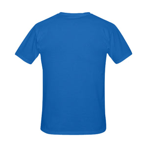 #MASKON# Blue Men's T-Shirt