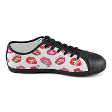 #Rossolini1# LIPS Canvas Shoes for Women/Large Size (Model 016)