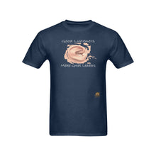 #Rossolini1# Good Listeners 2 Navy Blue T-Shirt