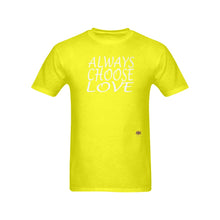 #Rossolini1# Always Choose Love Yellow T-Shirt