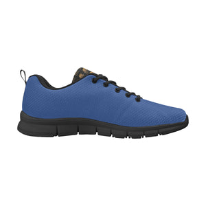 #Rossolini1# TimeLess Royal Blue Men's Breathable Running Shoes/Large (Model 055)