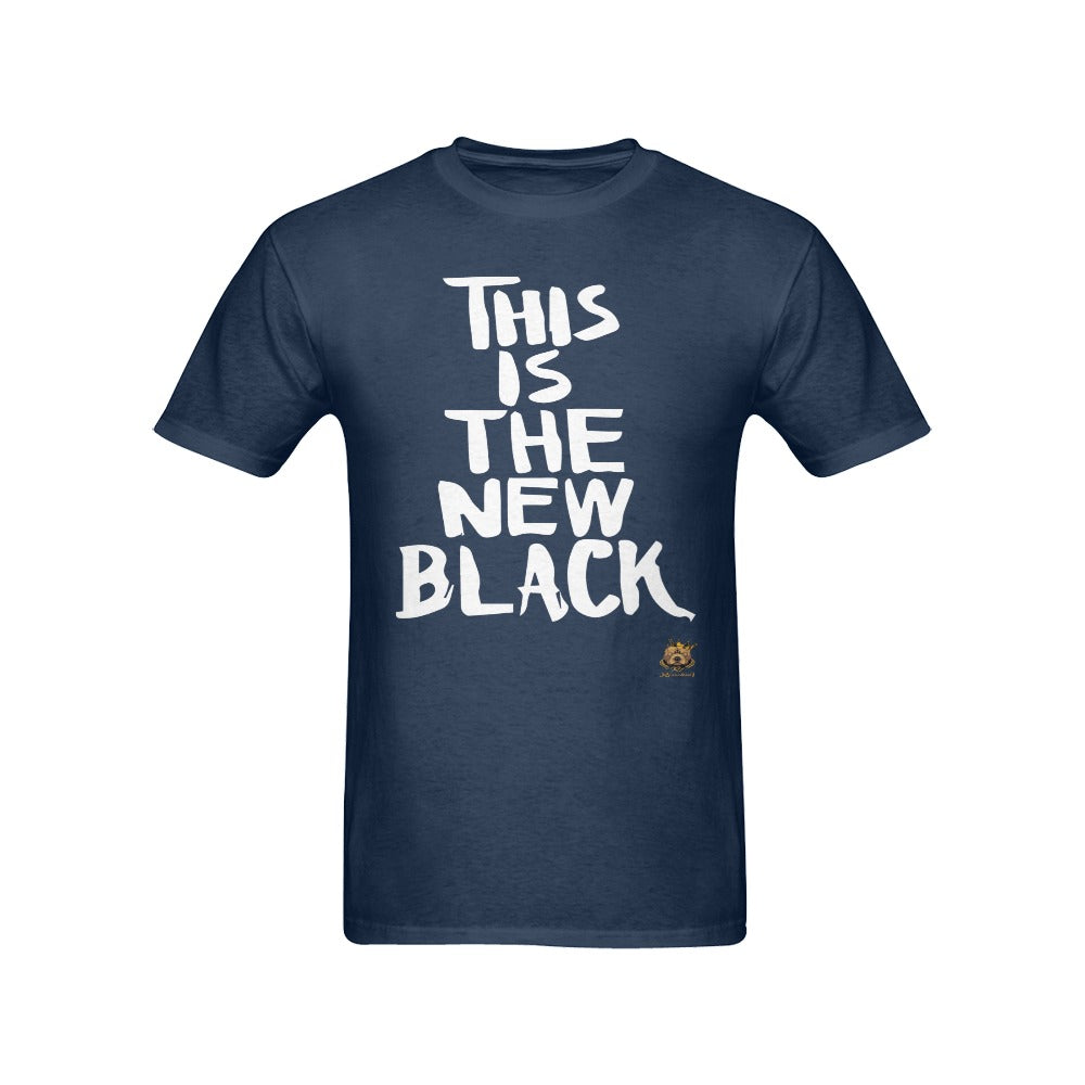 #Rossolini1# The New Black Navy Blue T-Shirt