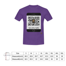 #Rossolini1# Scan Me Purple T-Shirt