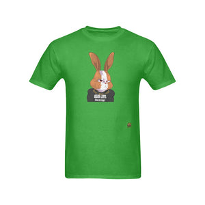 #BLM# Rabbit Green T-Shirt