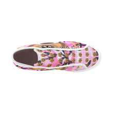 #Rossolini1# Streetz Pink/Black Camo White Bottom Vancouver H Men's Canvas Shoes (1013-1)