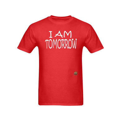 #i AM TOMORROW# Red T-Shirt