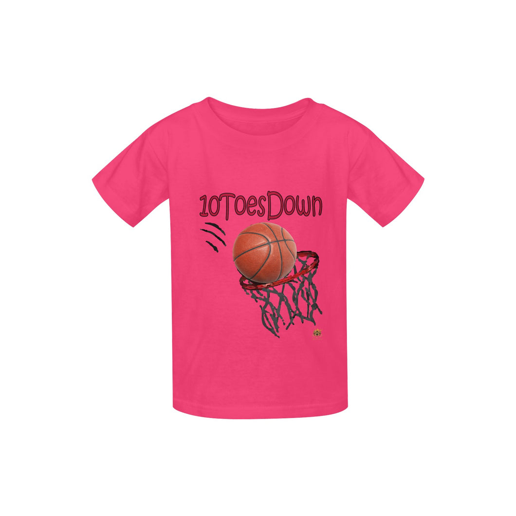 #Rossolini1# 10 Toes Down 2 Pink Kid's  Classic T-shirt (Model T22)