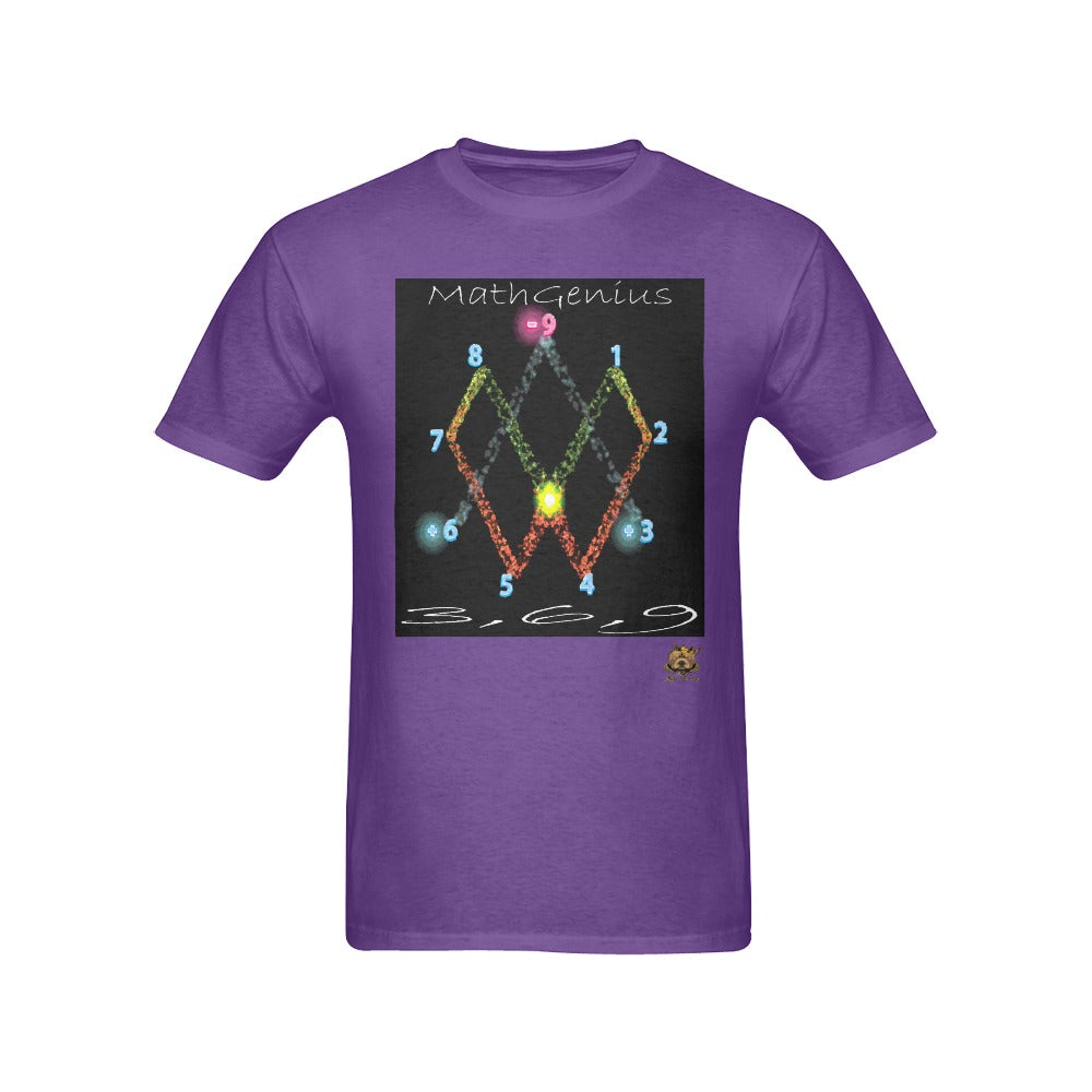 #Rossolini1# Math Genius Purple T-Shirt