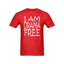 #DRAMA FREE# Red T-Shirt