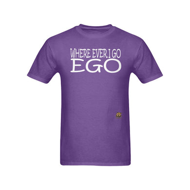 #Where Ever I Go EGO# Purple T-Shirt