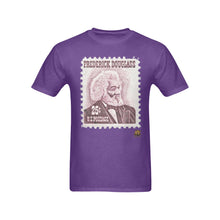 #Stamped# Frederick Douglass Purple T-Shirt