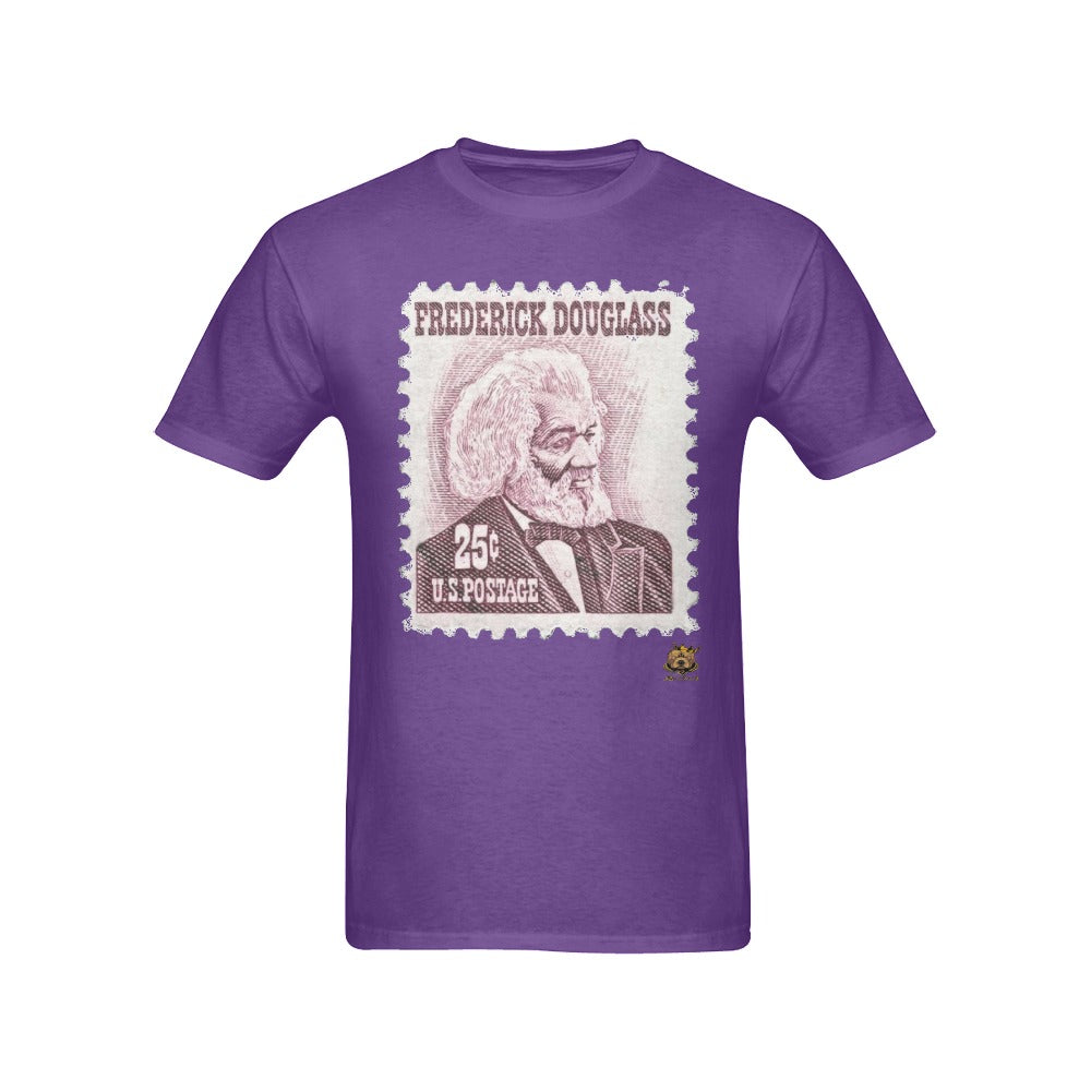 #Stamped# Frederick Douglass Purple T-Shirt