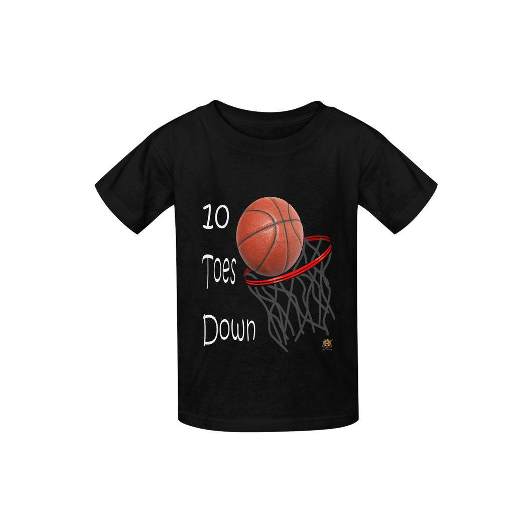 #Rossolini1# 10 Toes Down Black Kid's  Classic T-shirt (Model T22)