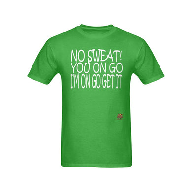 #No Sweat# Green T-Shir