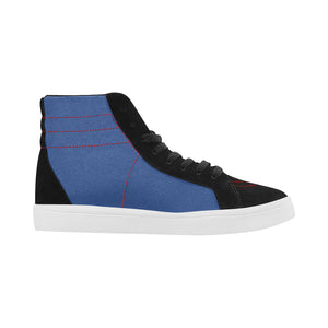 #Rossolini1# Royal Blue Capricorn High Top Casual Shoes for Men (Model 037)
