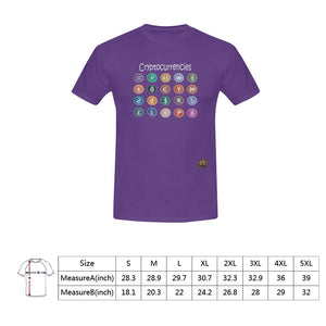 #Rossolini1# Cryptocurrencies Purple T-Shirt