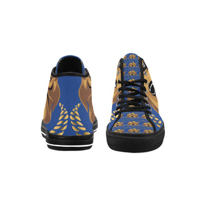 #Rossolini1# Streetz Blue Vancouver H Women's Canvas Shoes (1013-1)