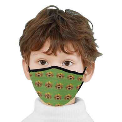 #Rossolini1# Green Mouth Mask (2 Filters Included) (Non-medical Products)