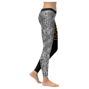 #Rossolini1# TheName SnakeSkin IMG Low Rise Leggings (Invisible Stitch) (Model L05)