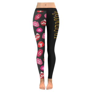 #Rossolini1# TheName LIPS Low Rise Leggings (Invisible Stitch) (Model L05)