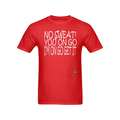 #No Sweat# Red T-Shirt