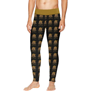 #Rossolini1# Gold Trim Meggings (Model L38)