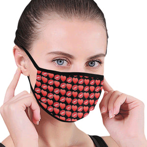 #LIPS and HEARTS# Mouth Mask