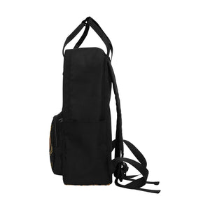 #Rossolini1# Black Twin Handle Backpack (Model 1732)