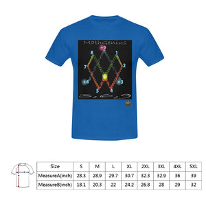 #Rossolini1# Math Genius Blue T-Shirt