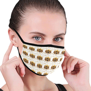 #Rossolini1# White Mouth Mask (2 Filters Included) (Non-medical Products)