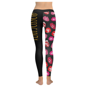 #Rossolini1# TheName LIPS Low Rise Leggings (Invisible Stitch) (Model L05)