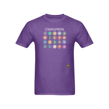 #Rossolini1# Cryptocurrencies Purple T-Shirt