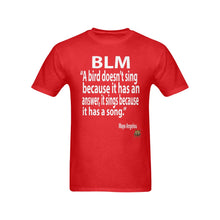 #A Bird Sings# Red T-Shirt