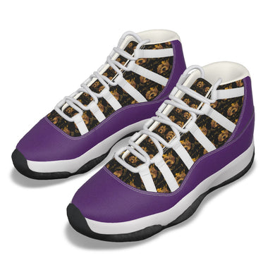 Rossolini1 Purple Men's High Top Basketball Shoes