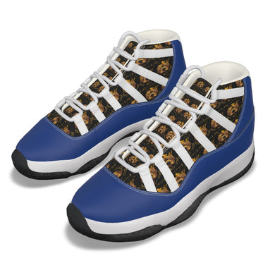 Rossolini1 Blue Men's High Top Basketball Shoes