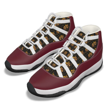 Rossolini1 Candy Apple Red Women's High Top Basketball Shoes