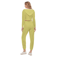 Rossolini1 Limon Women's Crop Hoodie Sports Sets